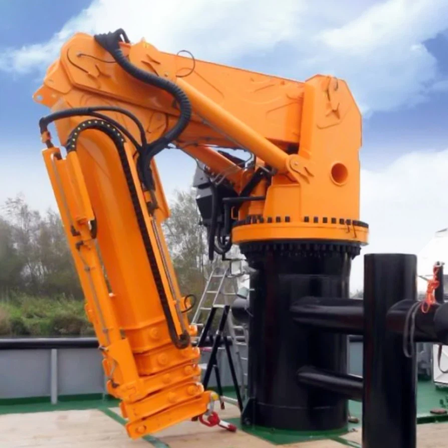 Knuckle Telescopic Boom Crane