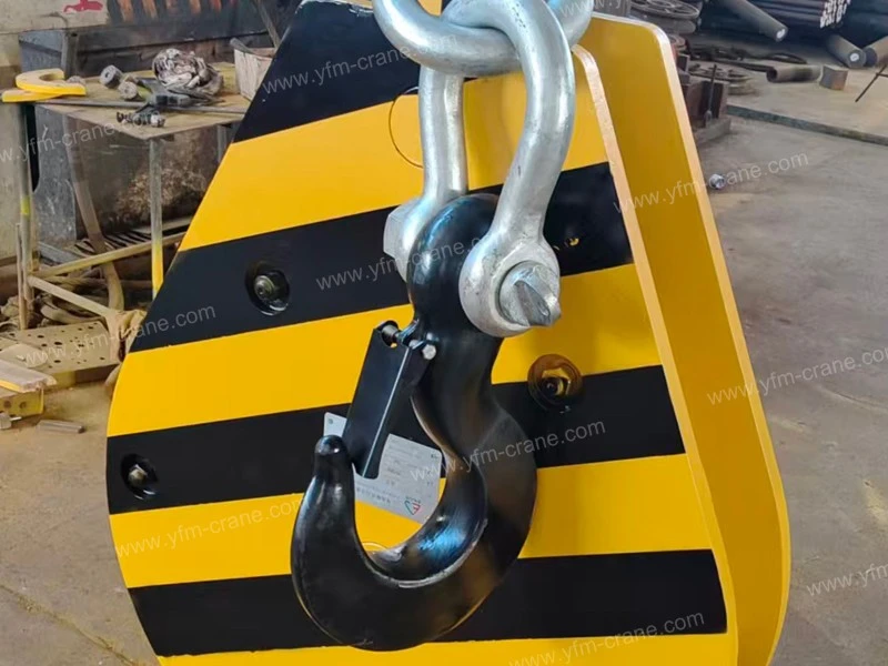 20Ton Crane Hook 16 T grade double shank hook block M5 working class for overhead and deck crane lifting 20Ton Crane Hook 16 T grade double shank hook block M5 working class for overhead and deck crane lifting